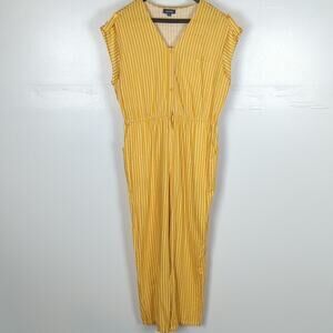 Modcloth Instantly Easygoing Striped Jumpsuit